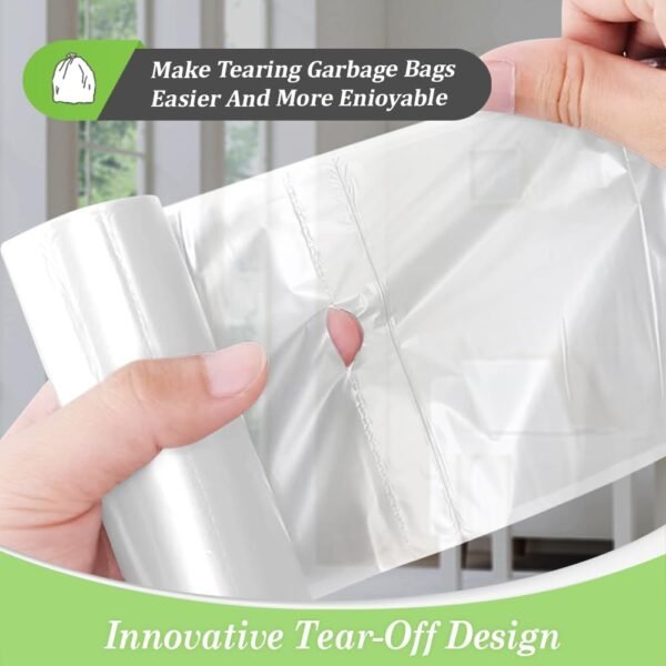 61nnw7BOTeL._AC_SL1000_-1 4 Gallon Small Trash Bags by Teivio Review Strong Durable Kitchen Liners
